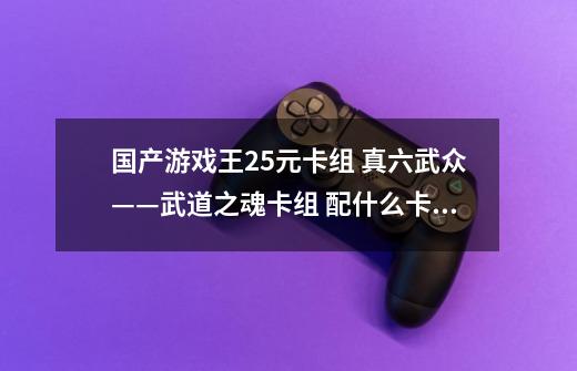 国产游戏王25元卡组 真六武众——武道之魂卡组 配什么卡组最强,或者推荐一个卡组,牛逼一点,因为我是新-第1张-游戏信息-龙启网