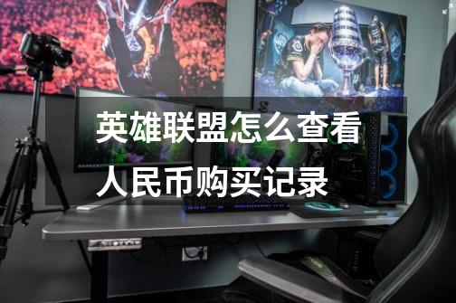 英雄联盟怎么查看人民币购买记录-第1张-游戏信息-龙启网