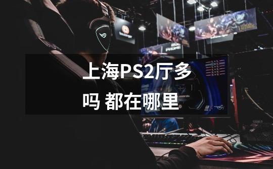 上海PS2厅多吗 都在哪里-第1张-游戏信息-龙启网