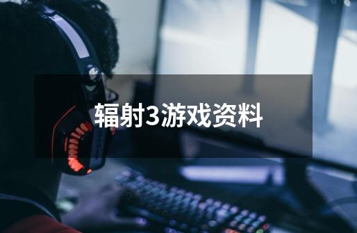 辐射3游戏资料-第1张-游戏信息-龙启网