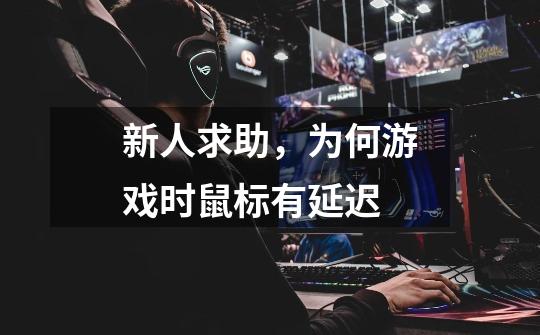 新人求助,为何游戏时鼠标有延迟-第1张-游戏信息-龙启网