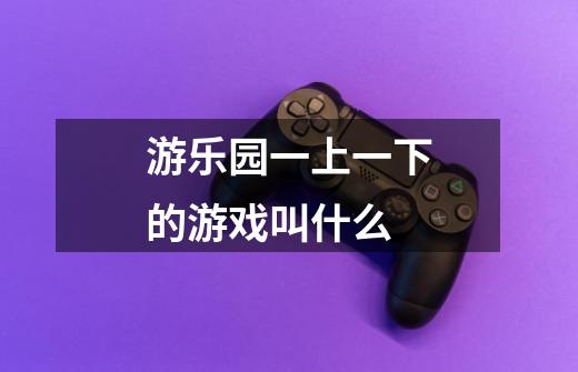 游乐园一上一下的游戏叫什么-第1张-游戏信息-龙启网