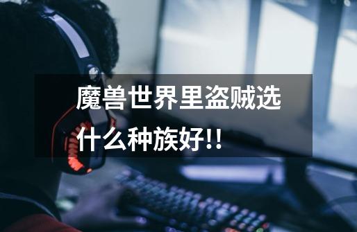 魔兽世界里盗贼选什么种族好!!-第1张-游戏信息-龙启网