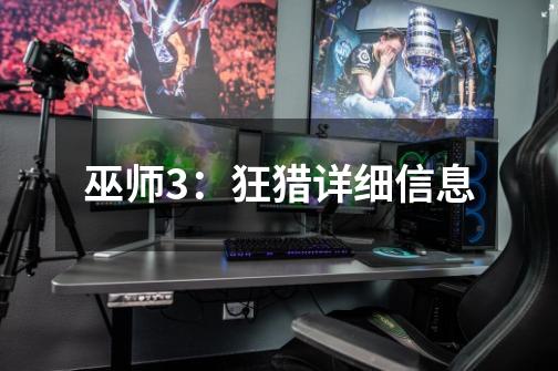 巫师3:狂猎详细信息-第1张-游戏信息-龙启网