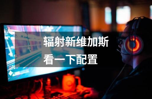 辐射新维加斯看一下配置-第1张-游戏信息-龙启网