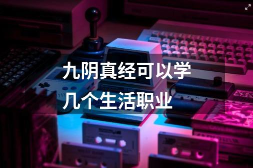九阴真经可以学几个生活职业-第1张-游戏信息-龙启网