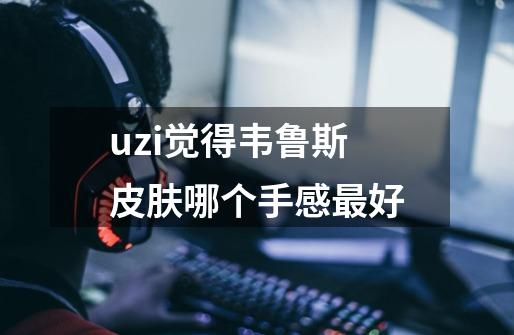 uzi觉得韦鲁斯皮肤哪个手感最好-第1张-游戏信息-龙启网