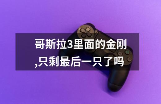 哥斯拉3里面的金刚,只剩最后一只了吗-第1张-游戏信息-龙启网