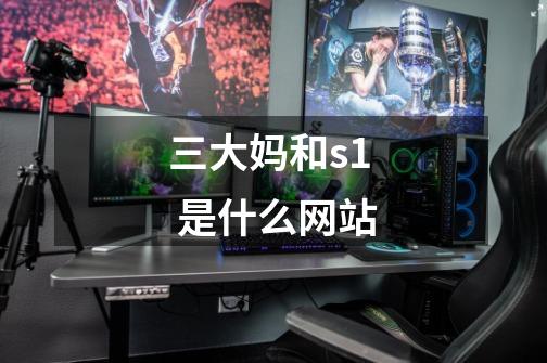 三大妈和s1 是什么网站-第1张-游戏信息-龙启网