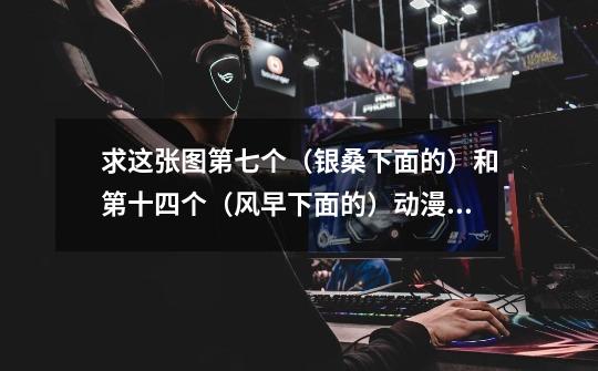 求这张图第七个(银桑下面的)和第十四个(风早下面的)动漫人物的名字出处-第1张-游戏信息-龙启网