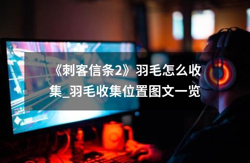 《刺客信条2》羽毛怎么收集_羽毛收集位置图文一览-第1张-游戏信息-龙启网