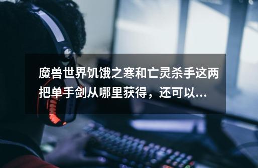 魔兽世界饥饿之寒和亡灵杀手这两把单手剑从哪里获得，还可以获得吗-第1张-游戏信息-龙启网