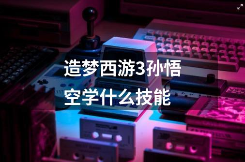 造梦西游3孙悟空学什么技能-第1张-游戏信息-龙启网