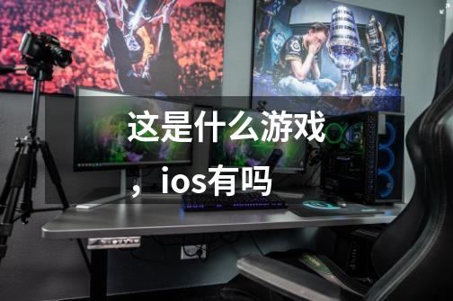 这是什么游戏，ios有吗-第1张-游戏信息-龙启网