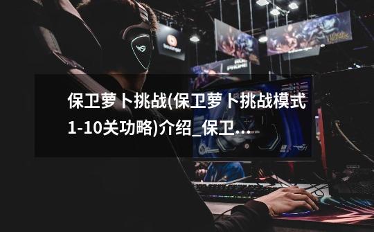 保卫萝卜挑战(保卫萝卜挑战模式1-10关功略)介绍_保卫萝卜挑战(保卫萝卜挑战模式1-10关功略)是什么-第1张-游戏信息-龙启网