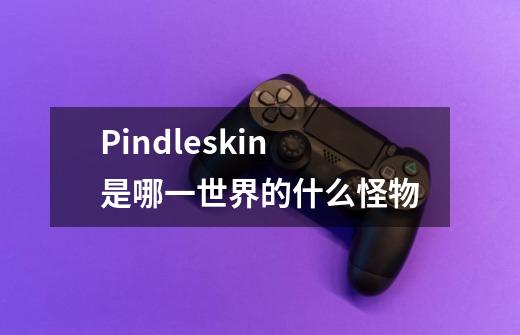 Pindleskin是哪一世界的什么怪物-第1张-游戏信息-龙启网