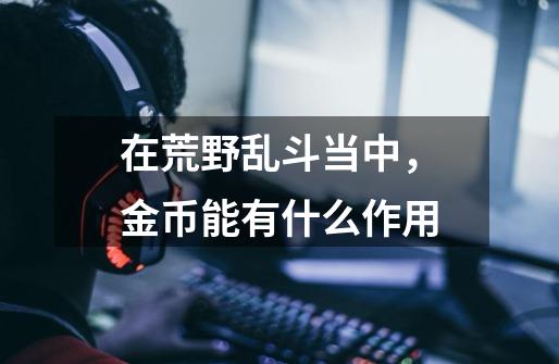 在荒野乱斗当中,金币能有什么作用-第1张-游戏信息-龙启网