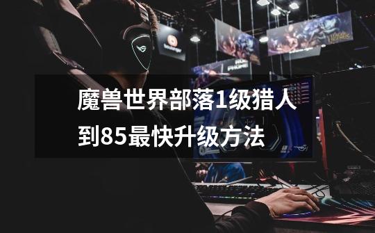 魔兽世界部落1级猎人到85最快升级方法-第1张-游戏信息-龙启网
