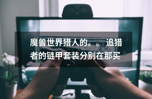 魔兽世界猎人的。。 追猎者的链甲套装分别在那买-第1张-游戏信息-龙启网