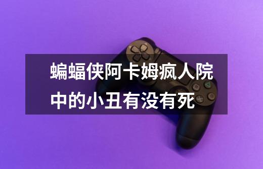 蝙蝠侠阿卡姆疯人院中的小丑有没有死-第1张-游戏信息-龙启网