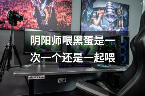 阴阳师喂黑蛋是一次一个还是一起喂-第1张-游戏信息-龙启网
