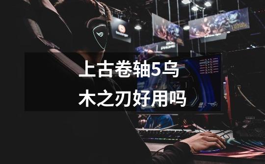 上古卷轴5乌木之刃好用吗-第1张-游戏信息-龙启网