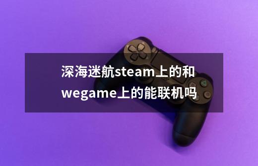 深海迷航steam上的和wegame上的能联机吗-第1张-游戏信息-龙启网