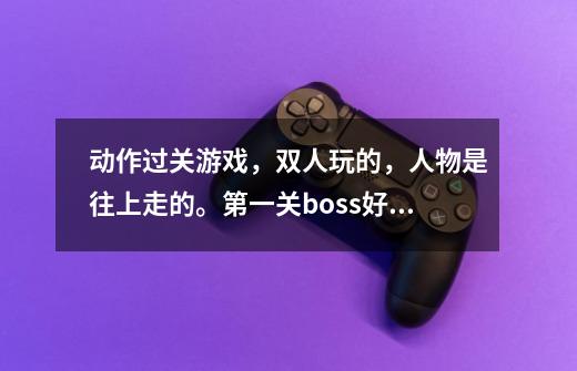 动作过关游戏,双人玩的,人物是往上走的。第一关boss好像是拿了个流星锤,第二关好像会分身2个一样-第1张-游戏信息-龙启网