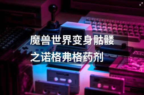 魔兽世界变身骷髅之诺格弗格药剂-第1张-游戏信息-龙启网