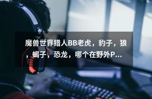 魔兽世界猎人BB老虎,豹子,狼,蝎子,恐龙,哪个在野外PK好说说他们都在哪抓谢谢-第1张-游戏信息-龙启网