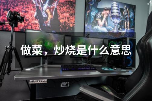 做菜，炒烧是什么意思-第1张-游戏信息-龙启网