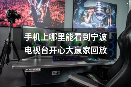 手机上哪里能看到宁波电视台开心大赢家回放-第1张-游戏信息-龙启网