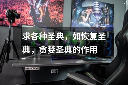 求各种圣典,如恢复圣典,贪婪圣典的作用-第1张-游戏信息-龙启网