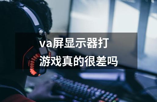 va屏显示器打游戏真的很差吗-第1张-游戏信息-龙启网
