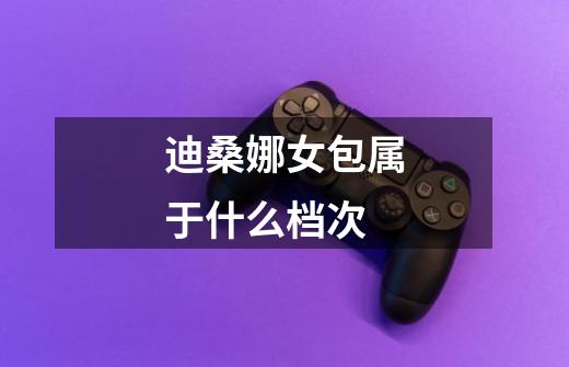 迪桑娜女包属于什么档次-第1张-游戏信息-龙启网