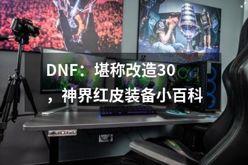 DNF:堪称改造3.0,神界红皮装备小百科-第1张-游戏信息-龙启网