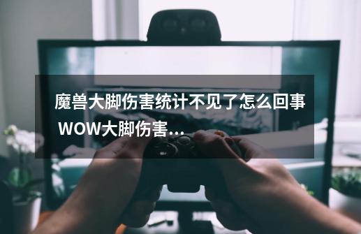 魔兽大脚伤害统计不见了怎么回事 WOW大脚伤害统计在哪里-第1张-游戏信息-龙启网