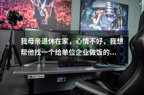 我母亲退休在家,心情不好,我想帮他找一个给单位企业做饭的工作,帮他转移一下注意力,急需,求助!~-第1张-游戏信息-龙启网