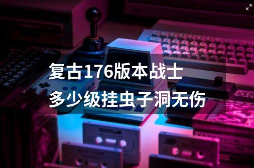 复古176版本战士多少级挂虫子洞无伤-第1张-游戏信息-龙启网