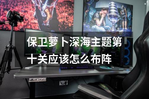 保卫萝卜深海主题第十关应该怎么布阵-第1张-游戏信息-龙启网