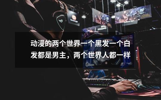 动漫的两个世界一个黑发一个白发都是男主,两个世界人都一样-第1张-游戏信息-龙启网