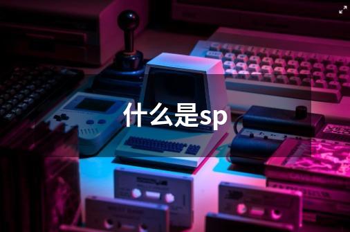 什么是sp-第1张-游戏信息-龙启网