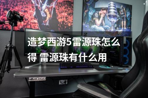 造梦西游5雷源珠怎么得 雷源珠有什么用-第1张-游戏信息-龙启网