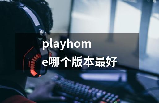 playhome哪个版本最好-第1张-游戏信息-龙启网