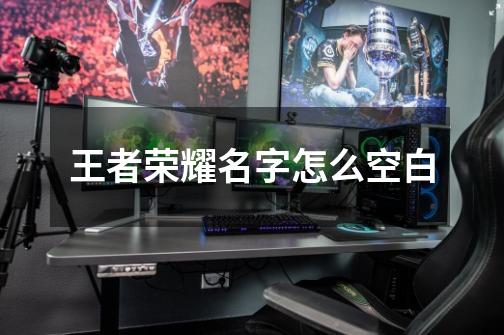 王者荣耀名字怎么空白-第1张-游戏信息-龙启网