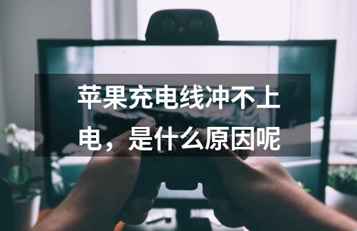 苹果充电线冲不上电,是什么原因呢-第1张-游戏信息-龙启网