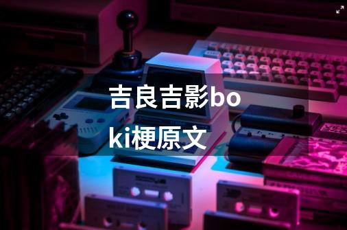 吉良吉影boki梗原文-第1张-游戏信息-龙启网
