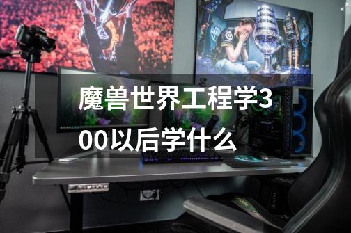魔兽世界工程学300以后学什么-第1张-游戏信息-龙启网