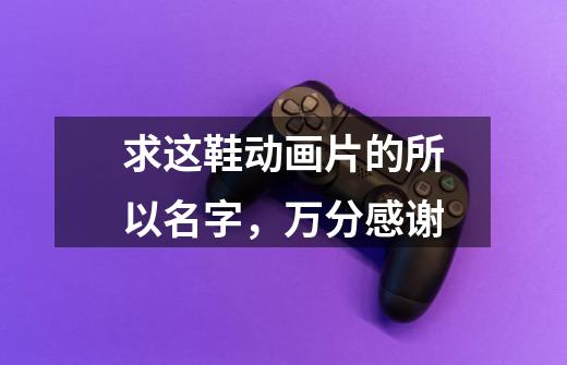 求这鞋动画片的所以名字,万分感谢-第1张-游戏信息-龙启网