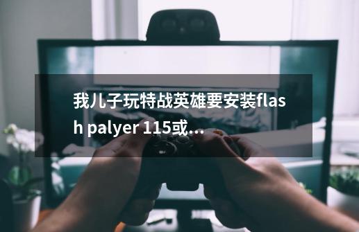 我儿子玩特战英雄要安装flash palyer 11.5或以上什么才能玩,我按照它弹出-第1张-游戏信息-龙启网